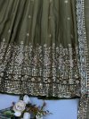 Sr 1725 Georgette With Embroidery Sequence Work Readymade Suits